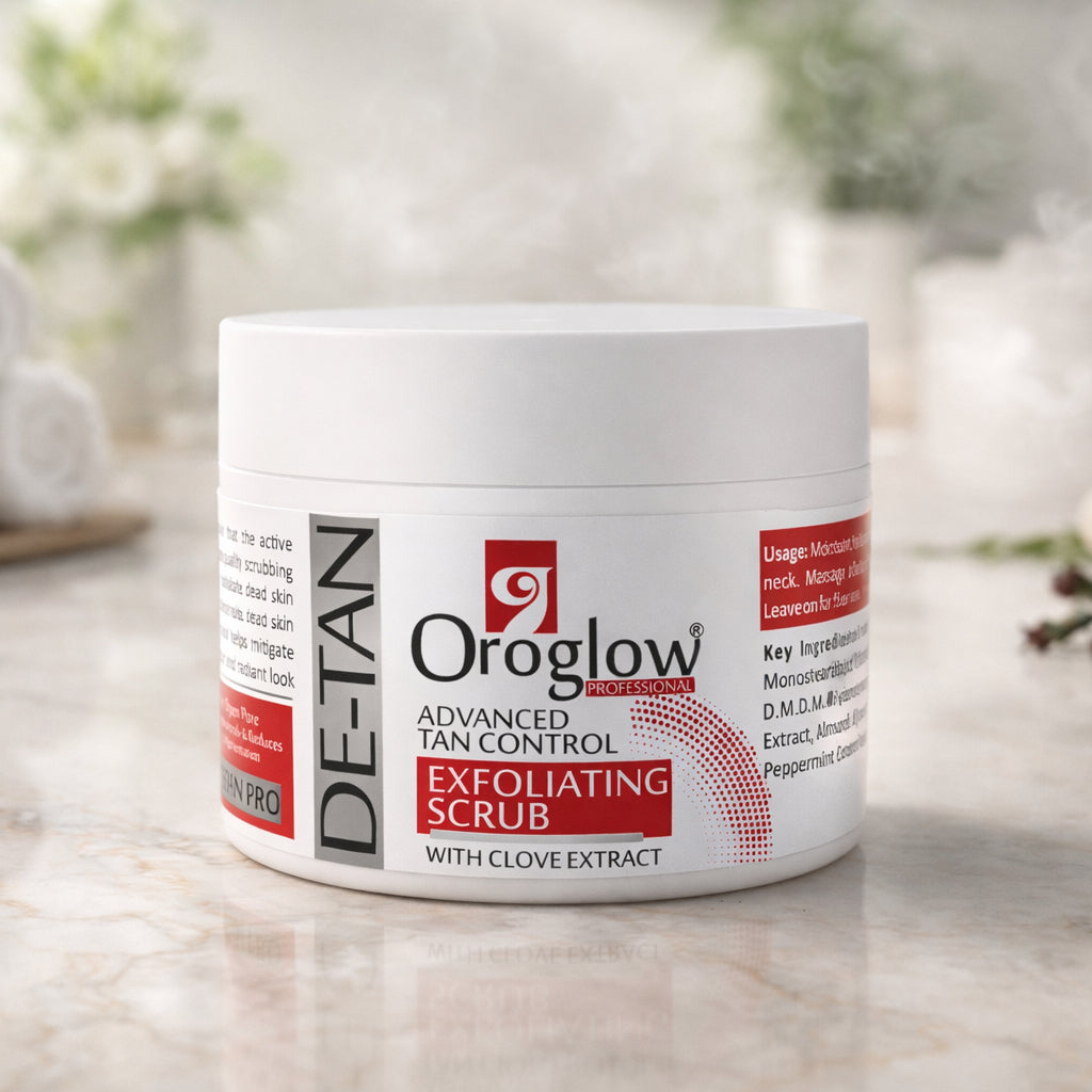 Oroglow De-Tan Face Scrub