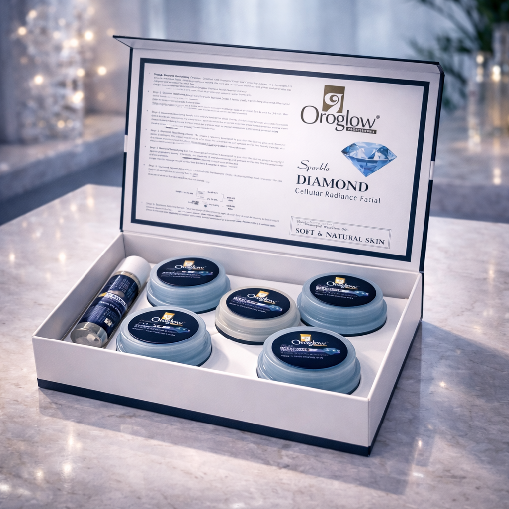 Diamond Facial Kit for Instant Glow & Skin Brightening | 310g