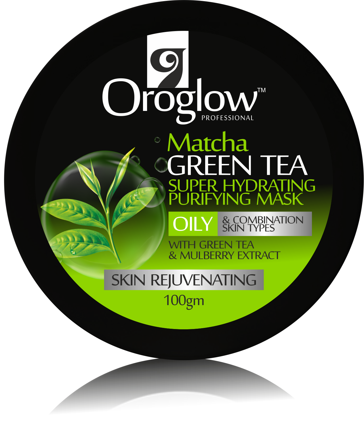 Oroglow green tea facemask (100 g)