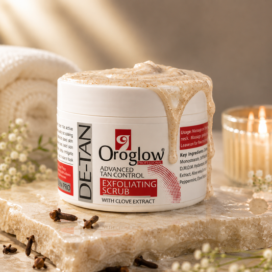De-Tan Scrub for Face & Body | Oroglow Exfoliating Scrub