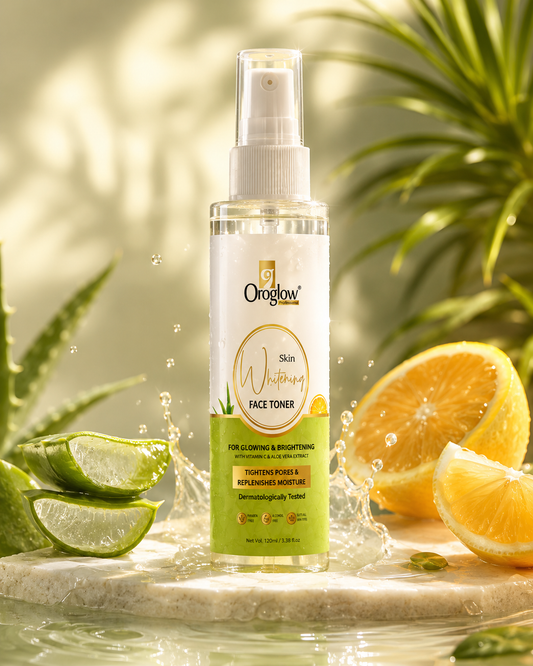 Oroglow NATURAL GREEN TEA FACE TONER Men & Women (100 ml)