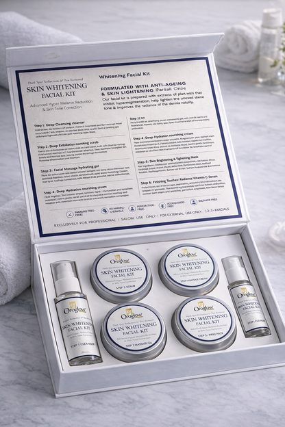 Oroglow Advanced Organics Skin Whitening Facial Kit – Dark Spot Reduction & Tan - Oroglow professional