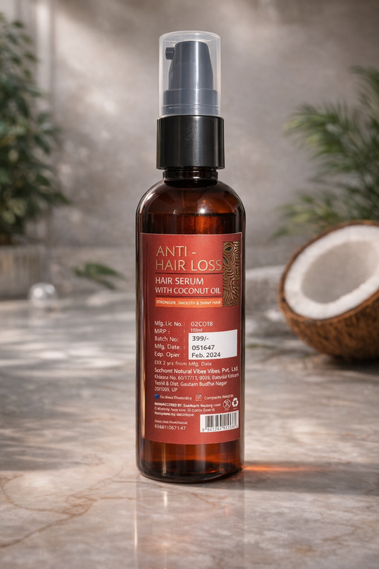 Oroglow Coconut Hair Serum For Silky & Smooth Hair, Tames Frizzy Hair, with coco - Oroglow professional
