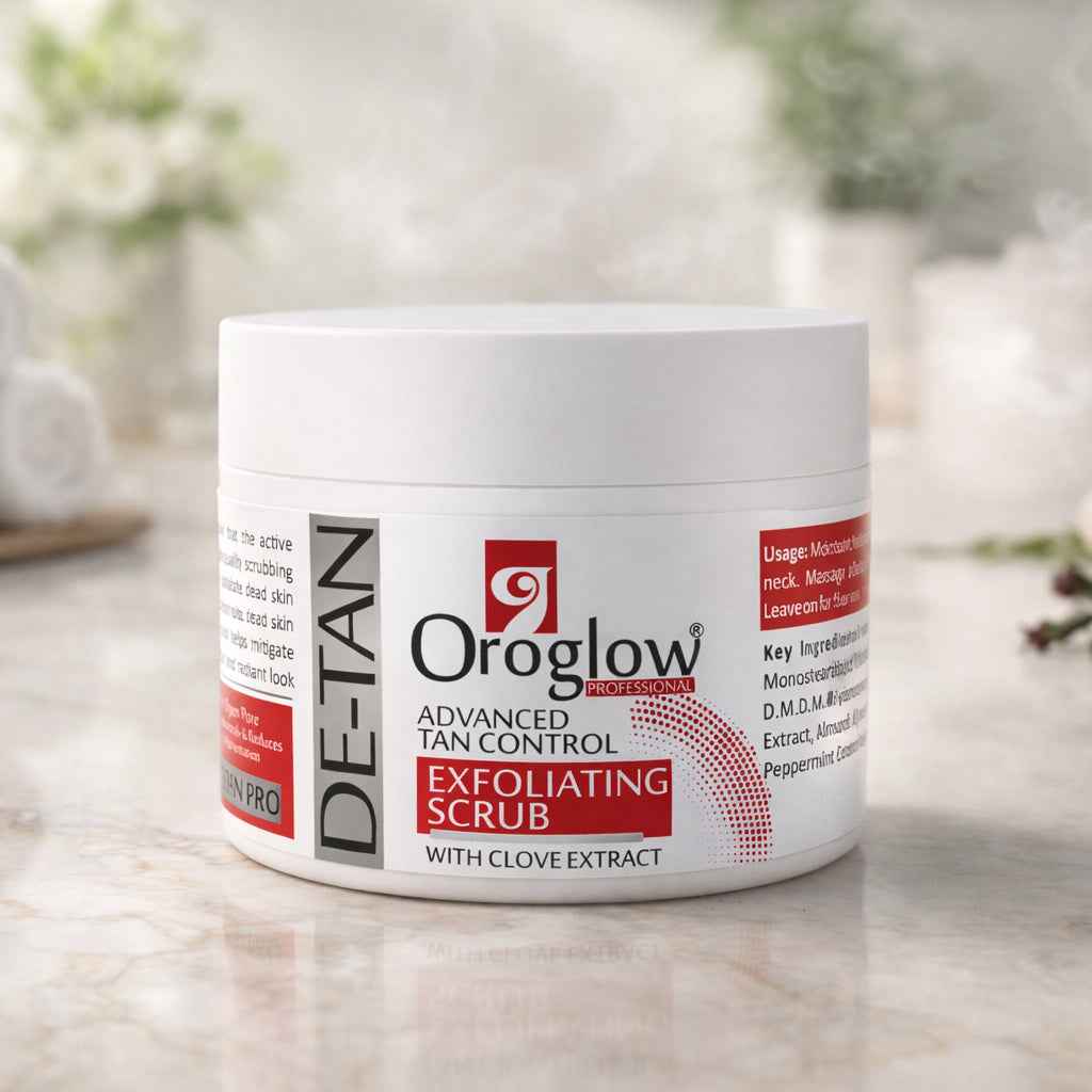 De-Tan Scrub for Face & Body | Oroglow Exfoliating Scrub