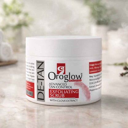 De-Tan Scrub for Face & Body | Oroglow Exfoliating Scrub