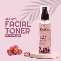 Oroglow Red wine face toner Men & Women (100 ml)