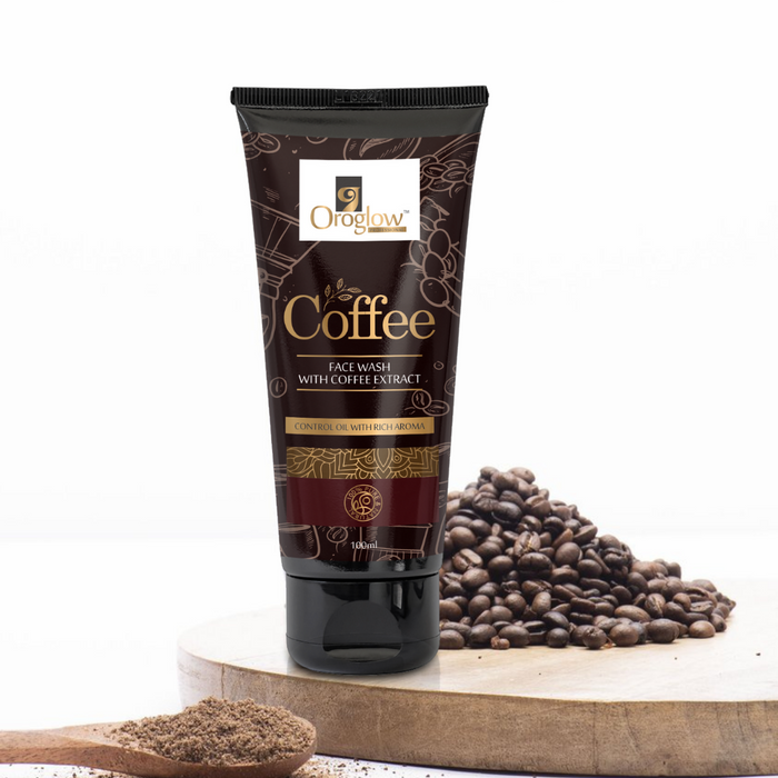 Oroglow Coffee Deep Cleanses | Reduces Puffiness Face Wash (100 ml)