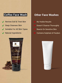 Oroglow Coffee Deep Cleanses | Reduces Puffiness Face Wash (100 ml)